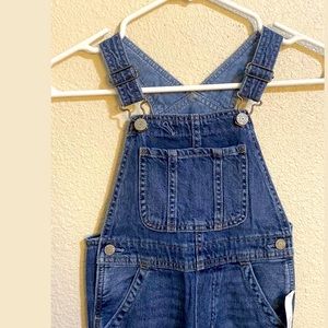 toddler denim overalls 4T Gap Boys